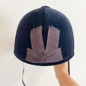 Vintage Colt Cromwell Black Jockey Riding Helmet English Made‎ Equestrian 6 7/8